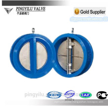 Grey iron wafer butterfly check valve dn80 china supplier